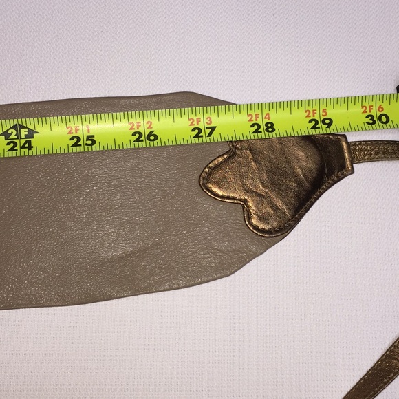 Morris Moskowitz leather flat belt 29.5” small main image 4